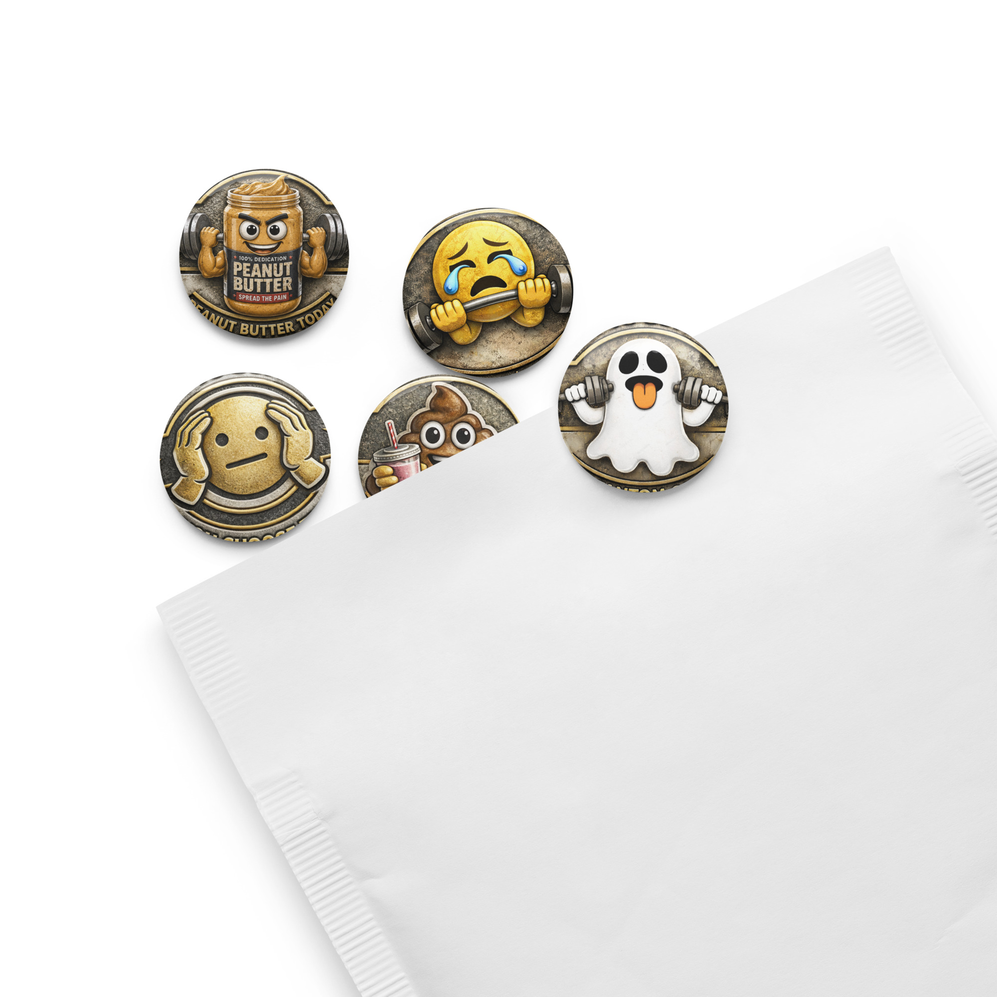 Set of pin buttons - Image 13